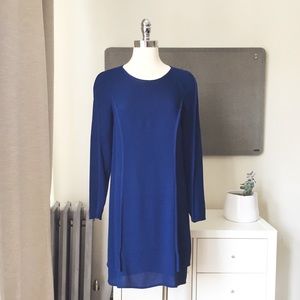 🛑Phillip Lim 3.1 deep blue shift dress